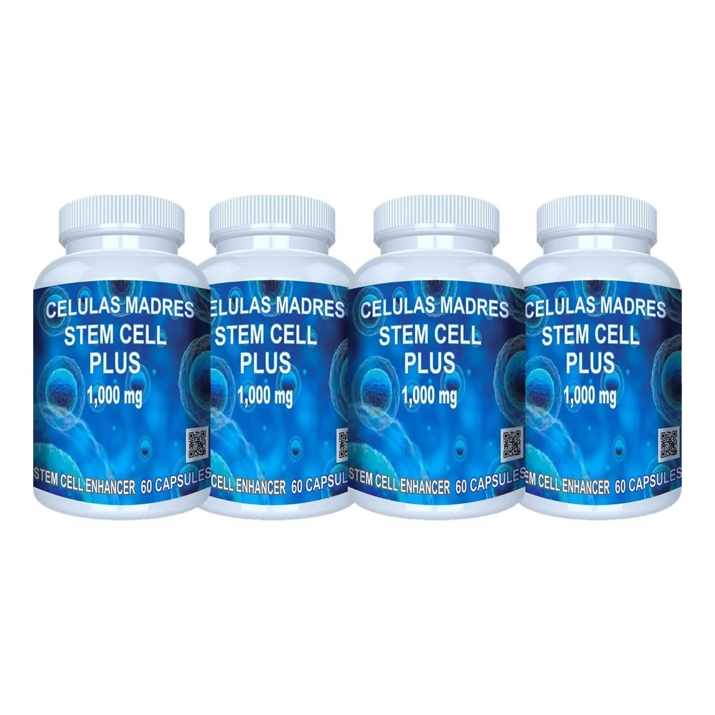 Capsulas Algas Verde Azul Antienvejecimiento 4 Celulas Madres 240 Unidades