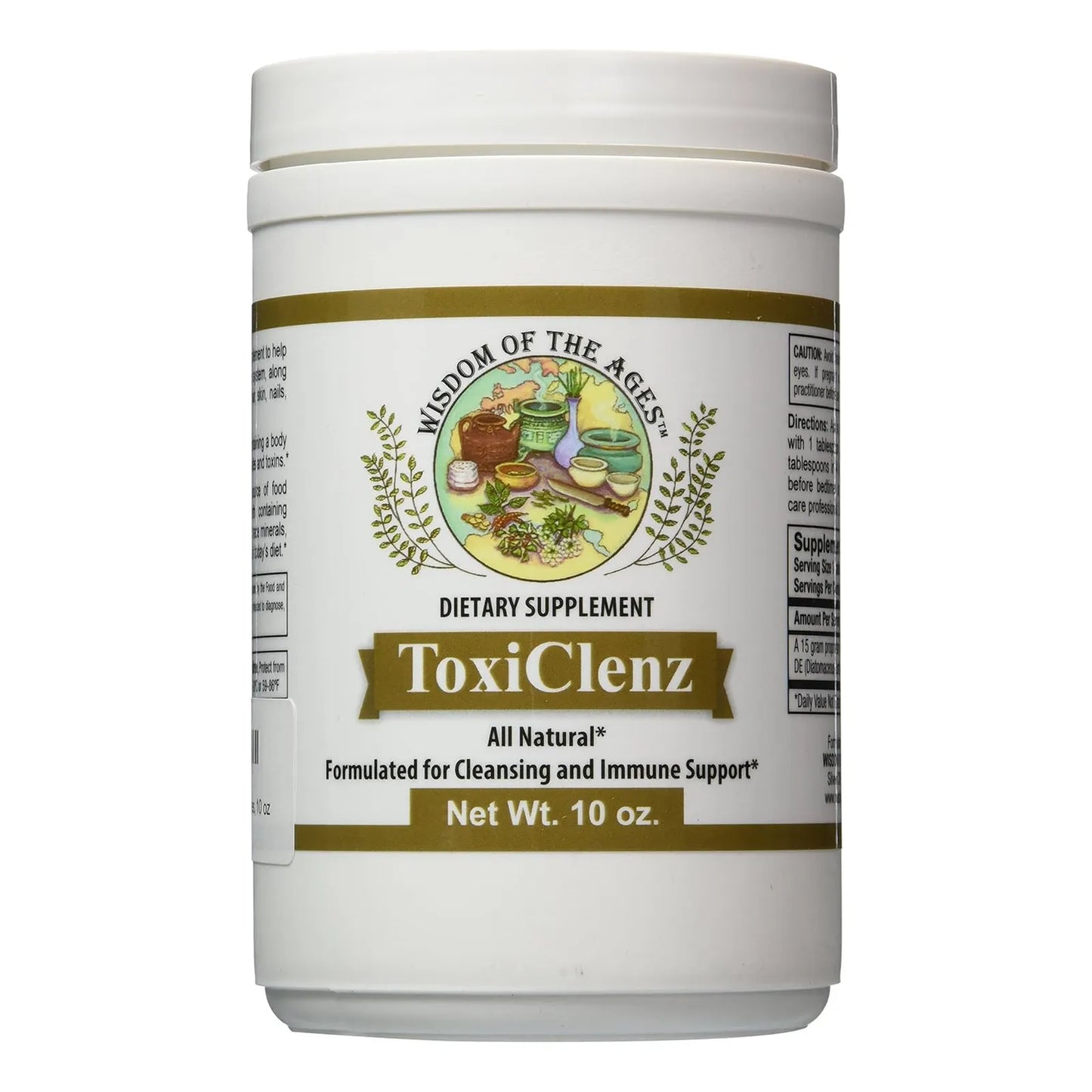 ToxiClenz Limpiador Natural Detoxificador 284ml Piel Cabello Uñas Saludables