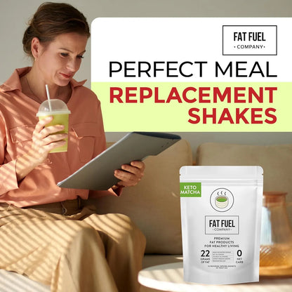 Grasa Premium Matcha Orgánica Instantánea Con Mantequilla Y Mct Energía Keto