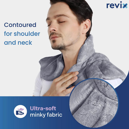 Almohadilla Termica Microondas Para Cuello Hombros Y Espalda Terapia Calor Humedo