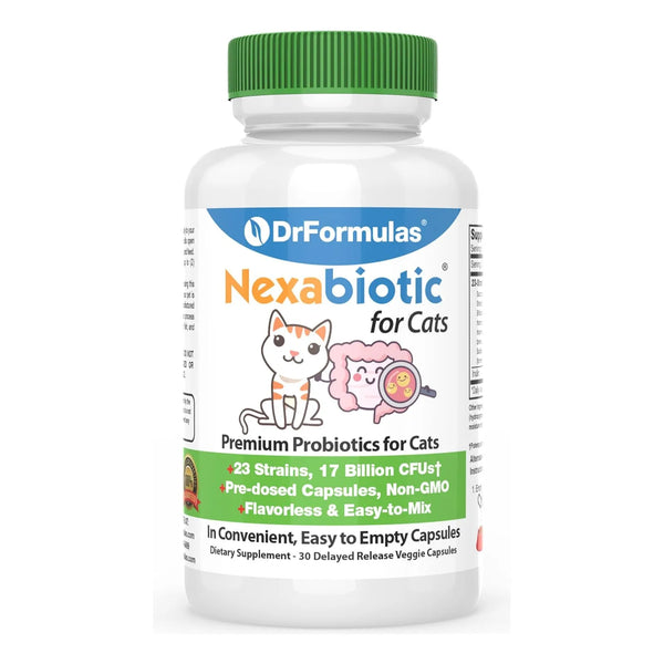 Probióticos En Polvo Para Gatos DrFormulas Trata Diarrea Con 23 Cepas