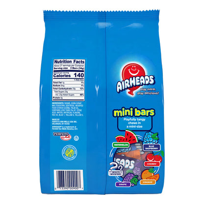 Mini Barras De Caramelo Airheads Sabores Frutales Variados Snack Dulce Y Divertido