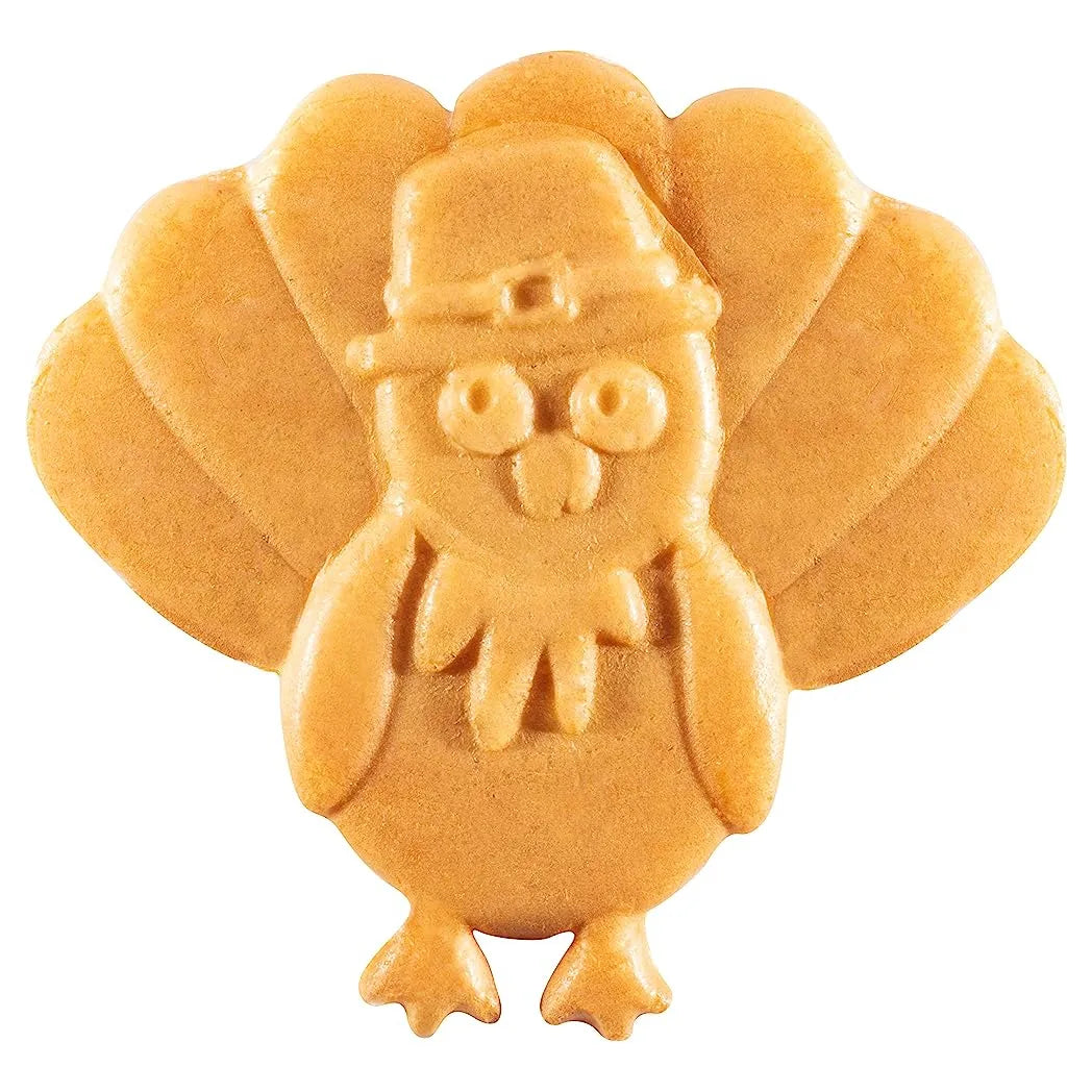 Mini Waffle Maker De Pavo De Acción De Gracias Waffle Wow Creación Fácil Y Divertida