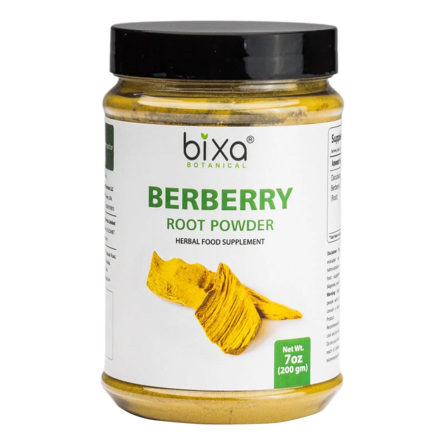 Polvo De Raíz De Berberis Aristata 200g Hierbas Ayurvédicas Sin Gluten Vegano