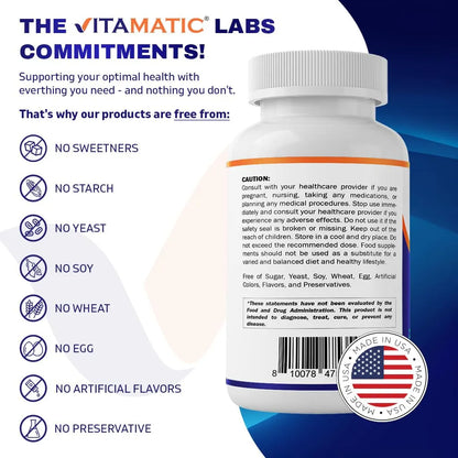 Suplemento De Potasio 1020 Mg 240 Cápsulas Vegetales Sin Gluten Y Sin OMG