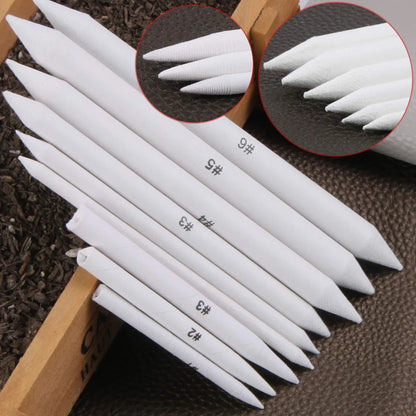 Kit De Arte Febsnow 84 Piezas Tocones Tortillones Mezcladores Profesional