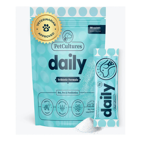 Probióticos En Polvo Para Perros Salud Intestinal Prebióticos Y Enzimas Digestivas 30 Paquetes