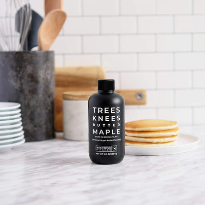 Jarabe De Arce Orgánico Sabor Mantequilla Botella 340 Ml Trees Knees Vegano Sin Gluten