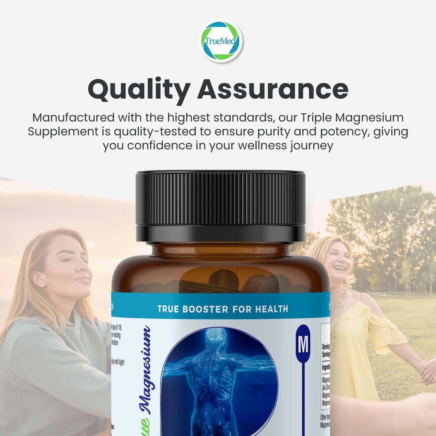 Triple Magnesio Absorción Óptima Mejor Sueño Energía Y Salud Cardíaca