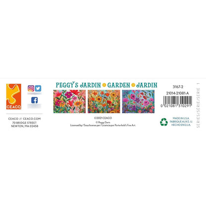 Rompecabezas 1000 Piezas Peggy S Garden Joy Morning Ceaco 3167 2 Arte Y Diversión
