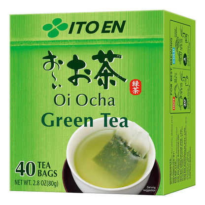 Té Verde Premium En Bolsas 40 Unidades Energía Natural Y Antioxidantes