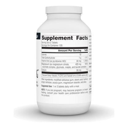 Complejo De Magnesio Ultra Eficiente 240 Tabletas Source Naturals Suplemento Muscular Y Nervioso