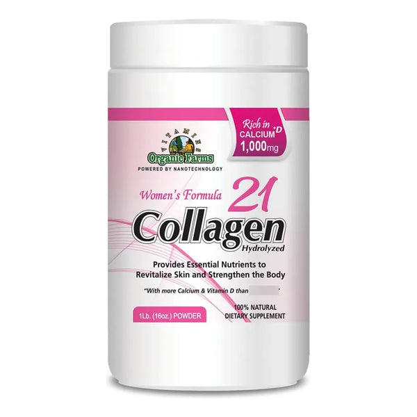 Colageno Hidrolizado En Polvo 454g Piel Huesos Cabello Fuerza Usa