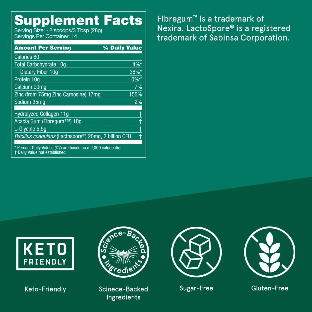 Proteina De Colageno En Polvo 400g Peptidos Alimentados Piel Huesos Intestino Sano Sin Sabor