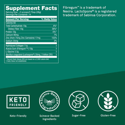 Proteina De Colageno En Polvo 400g Peptidos Alimentados Piel Huesos Intestino Sano Sin Sabor