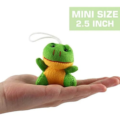 Juego De 32 Mini Peluches Lindos Incluye Laxdacee Verde Oscuro Diversión Y Aprendizaje
