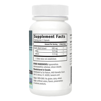 Suplemento Defensa Inmunológica Ajo Negro 1500 Mcg Alicina Potente Apoyo Inmunológico Y Cardíaco
