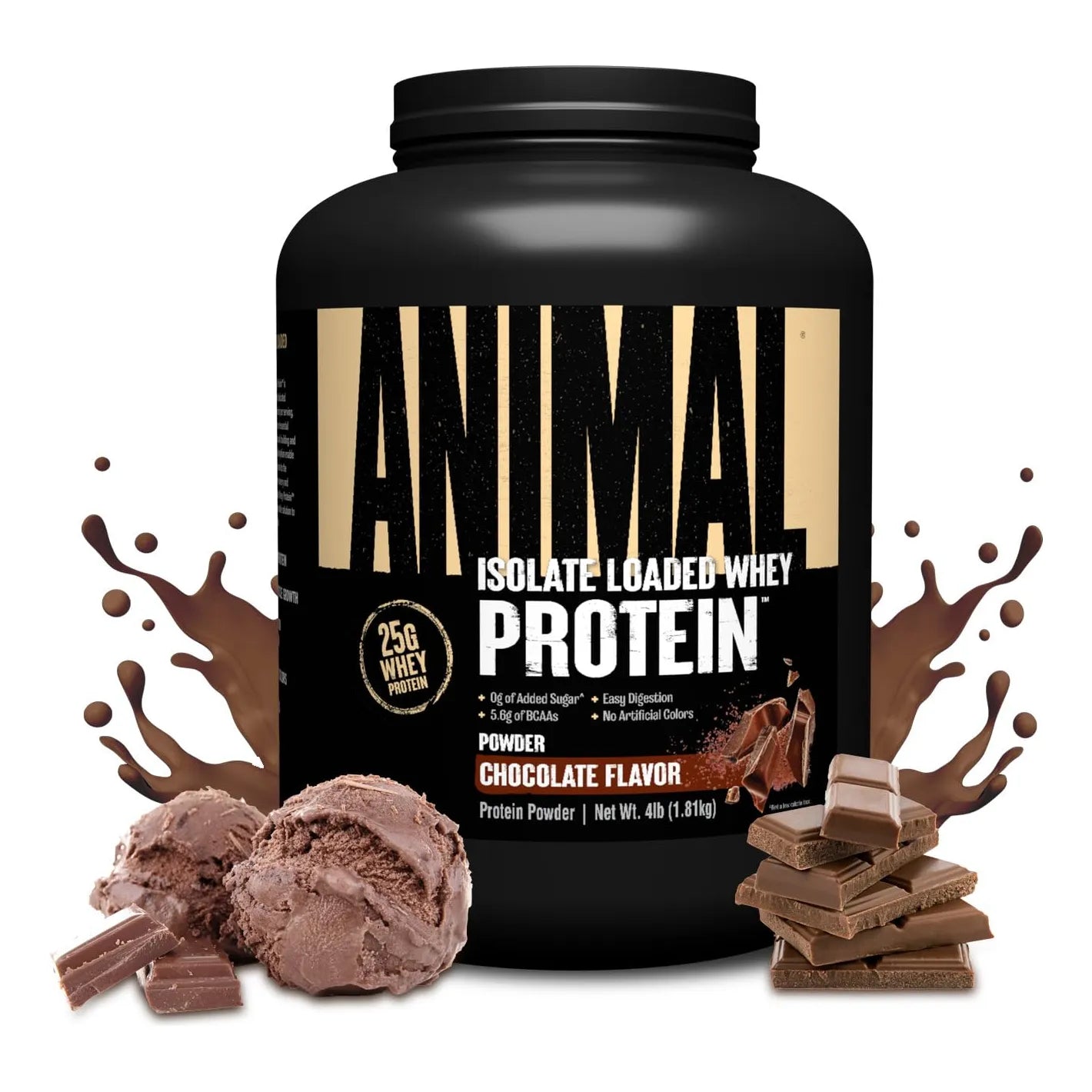 Proteína Aislada Suero Leche Chocolate 4 Lb Suplemento Muscular Elite