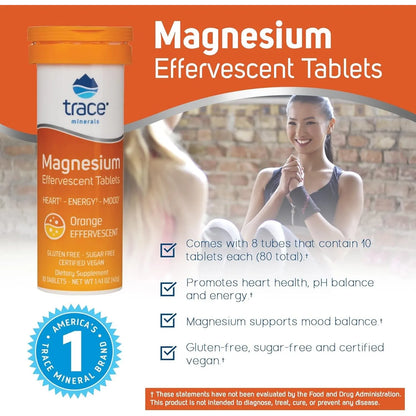 Magnesio Efervescente Sabor Naranja Apoyo Salud Osea Y Cardiovascular