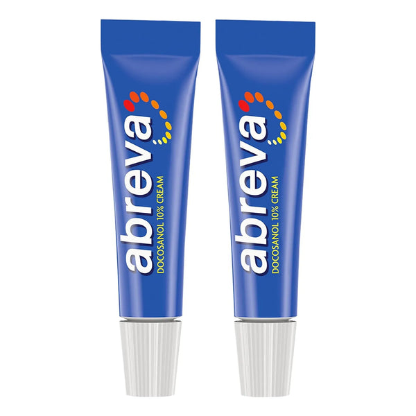 Abreva Docosanol Crema Labial Tratamiento Herpes Labial 2 Tubos
