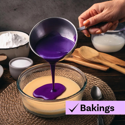Extracto Aromatizante Ube 1 Litro Sabor Auténtico Filipino Color Vibrante