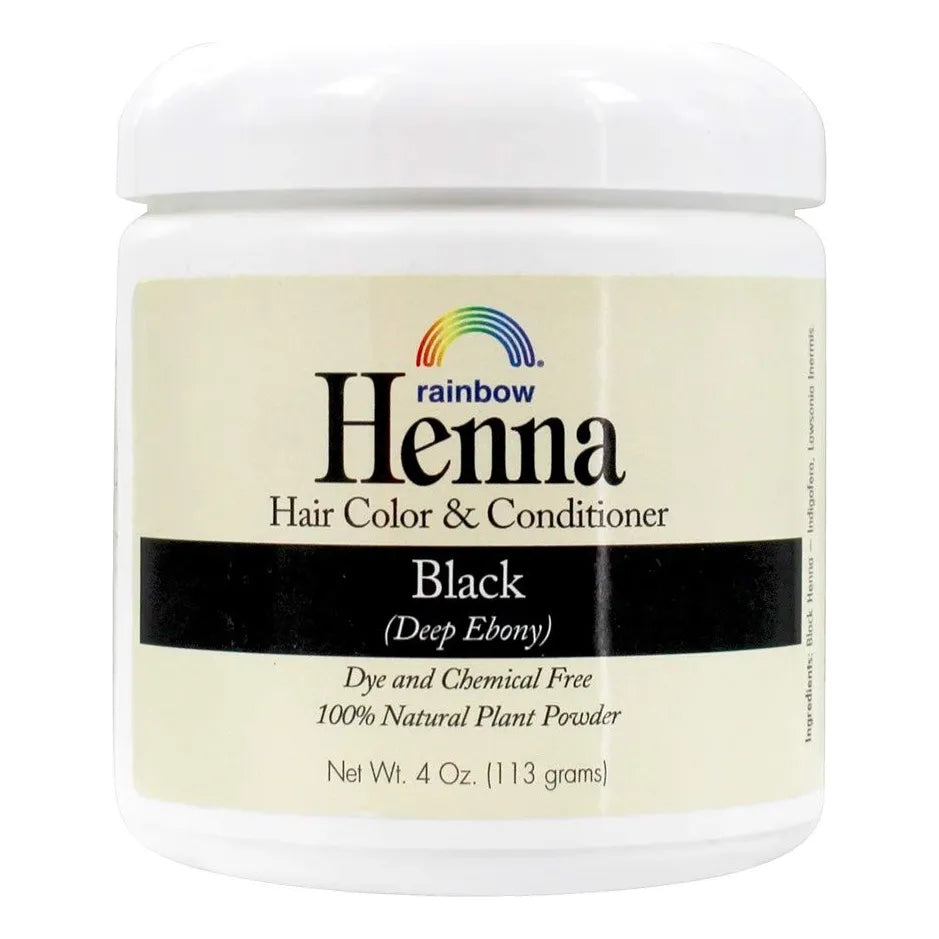 Pack 2 X Tintura De Henna Negra Persa 113 Ml Rainbow Resea