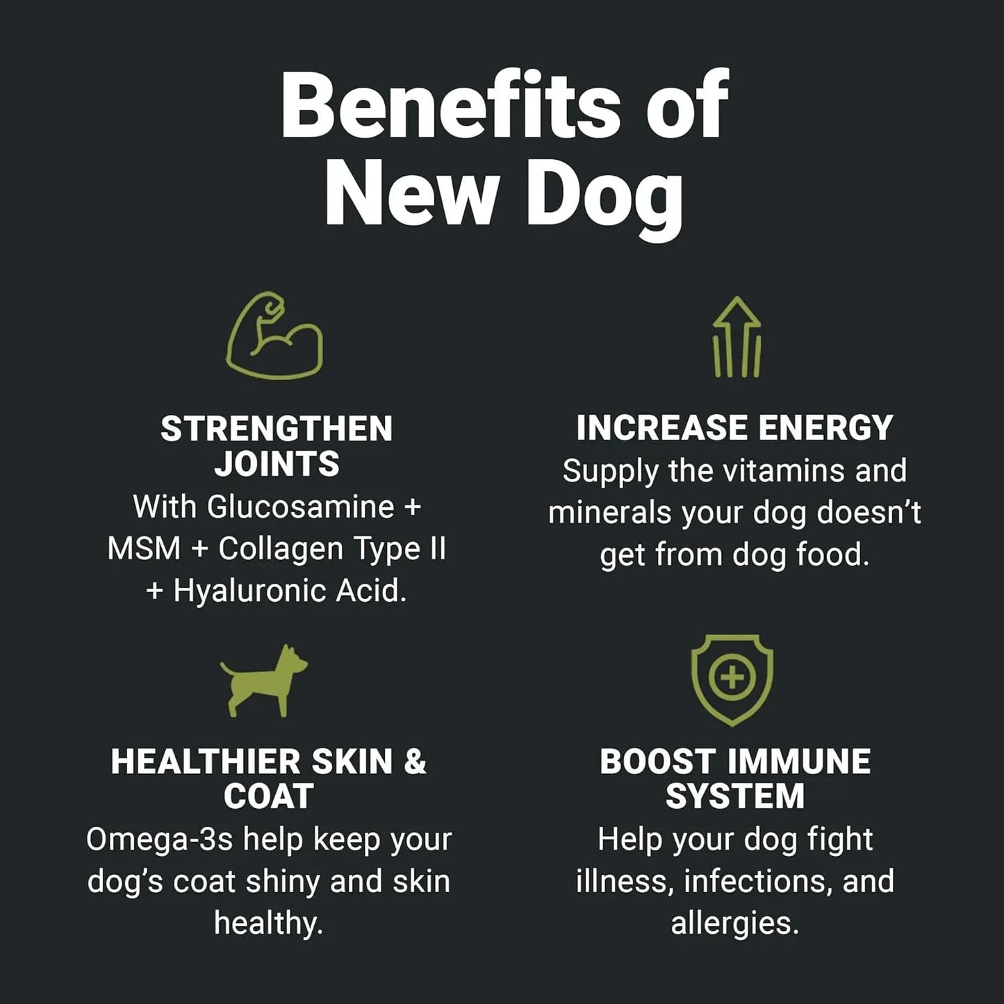 Multivitaminico Para Perros Con Soporte Articular Vitaminas Y Glucosamina