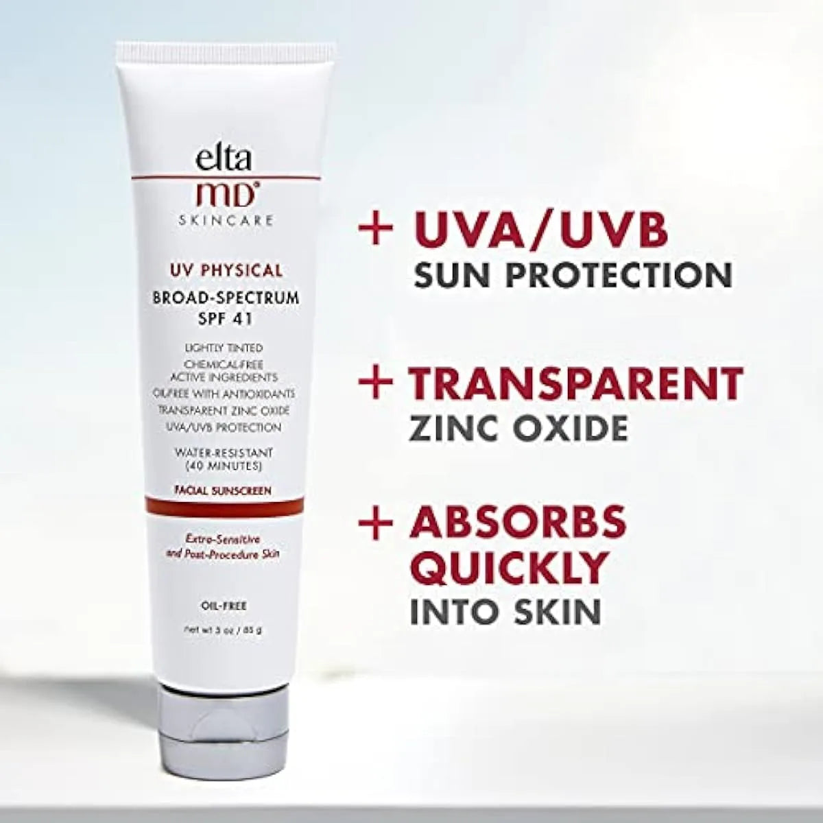 Eltamd Spf 41 Protector Solar Uv Fisico Amplio Espectro Tinted Proteccion Mineral