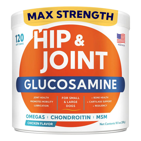 Golosinas De Glucosamina Para Perros Con Omega 3 Y Condroitina Suplemento Articular