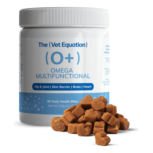 Omega Multifuncional Para Perros Sabor Pato 90 Masticables Con Omega3 Marino