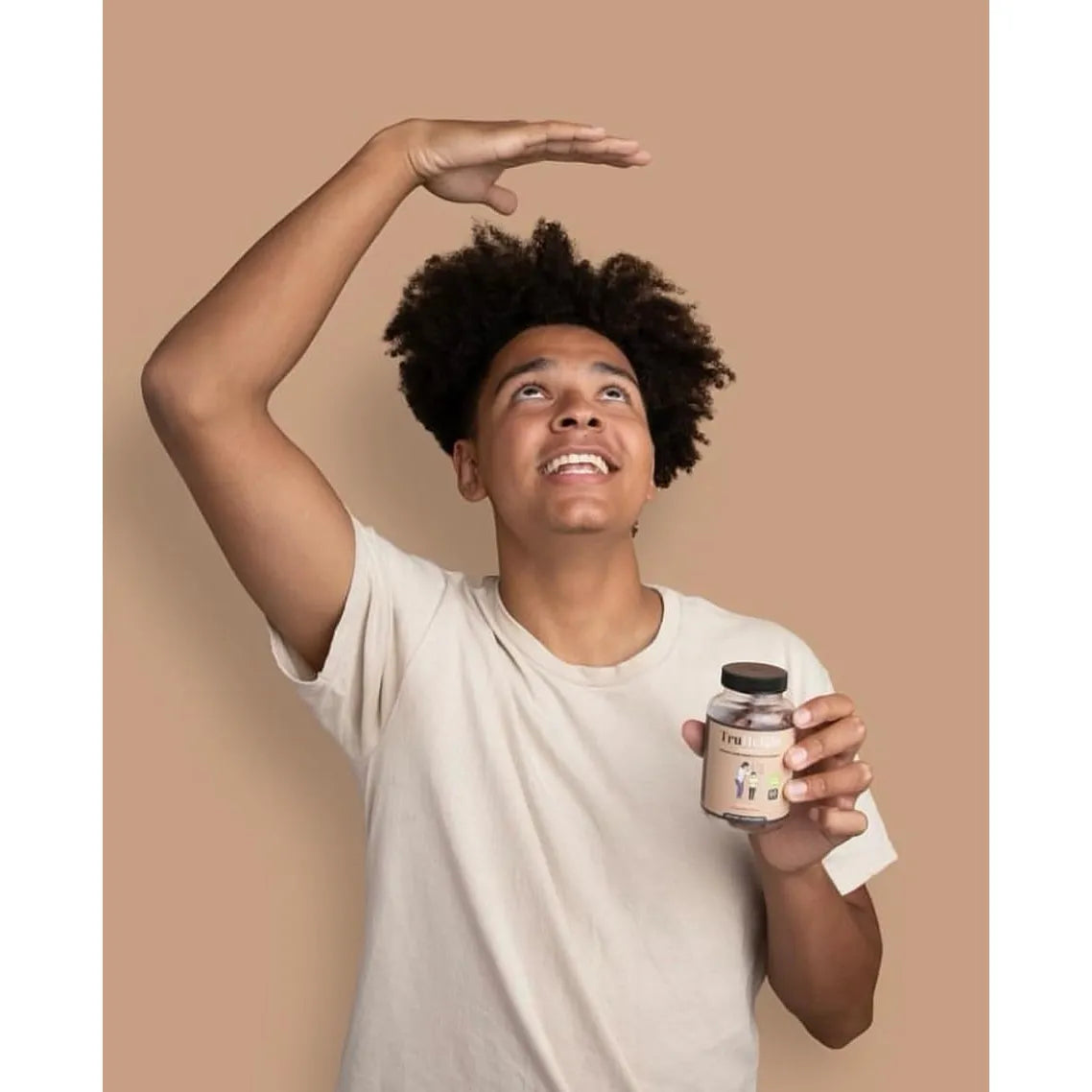 Capsulas Maximizador De Crecimiento De Altura Natural Con Ashwagandha Y Calcio Para Niños Y Adolescentes Paquete De 3