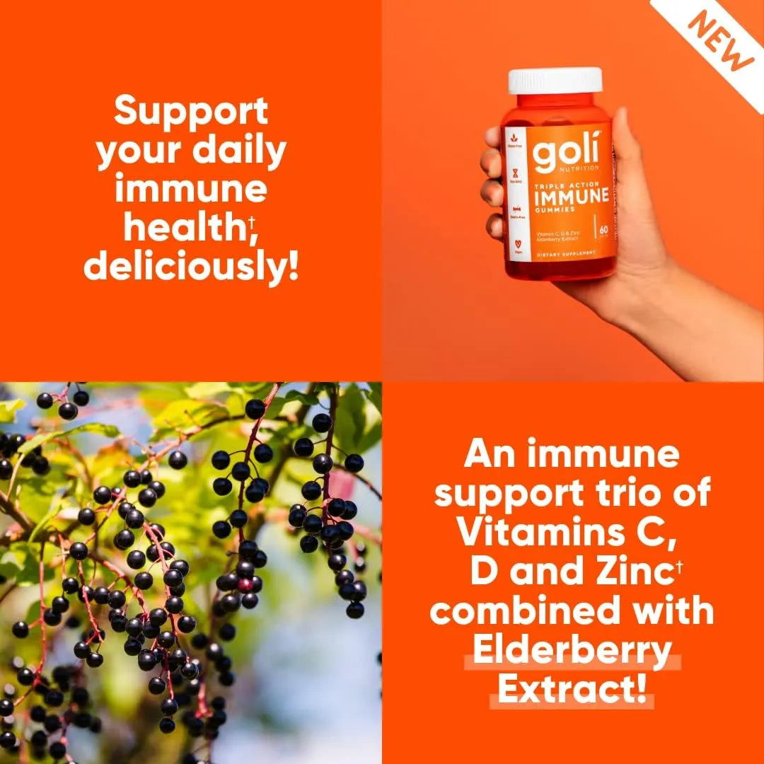 Gomitas Vitaminas Inmunologicas Goli 60 Unidades Sauco Vitamina C D Zinc