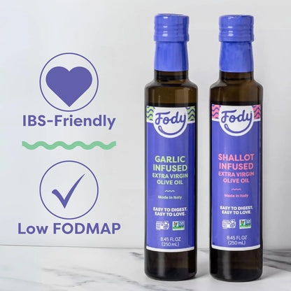 Aceite De Oliva Virgen Extra Italiano Con Ajo Bajo FODMAP Certificado Monash