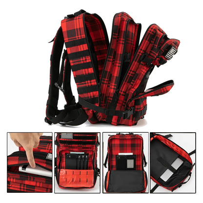 Mochila Táctica Militar QT&QY 45L Resistente Al Agua Con Sistema MOLLE