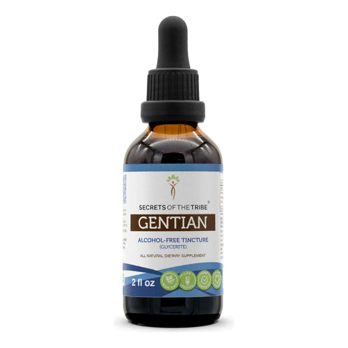 Extracto Liquido Genciana Raiz Seca 60ml Suplemento Natural Sin Alcohol