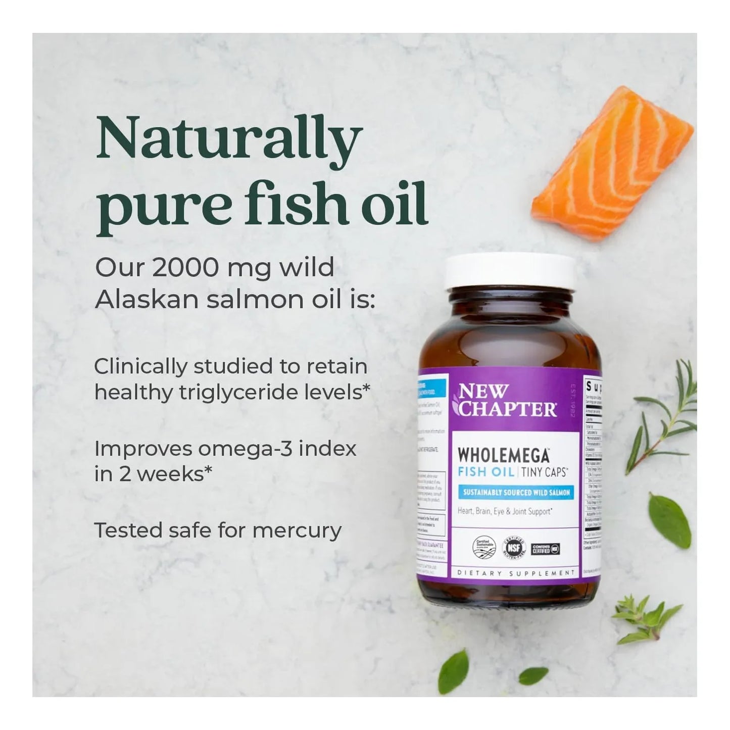 Aceite De Salmón Salvaje Omega 3 Con Vitamina D3 Y Astaxantina 90 Cápsulas