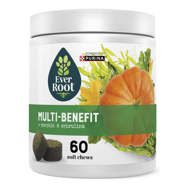 Suplementos Masticables Multibeneficio Para Perros Con Espirulina Y Omega 3