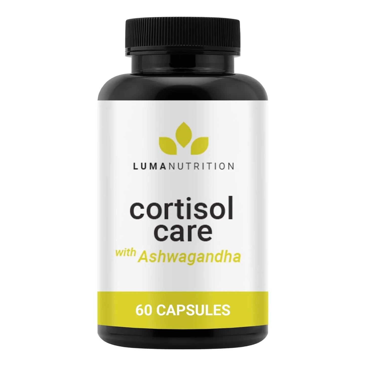 Controlador De Cortisol Con Ashwagandha Y L Teanina 60 Capsulas Alivia Estres Y Mejora El Sueño