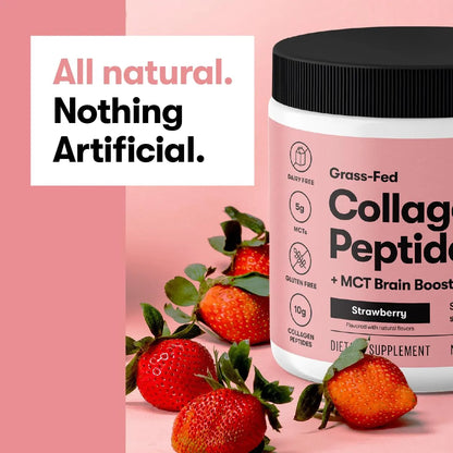 Proteina De Colageno En Polvo Con Aceite MCT Suplemento Keto Para Piel Y Energia
