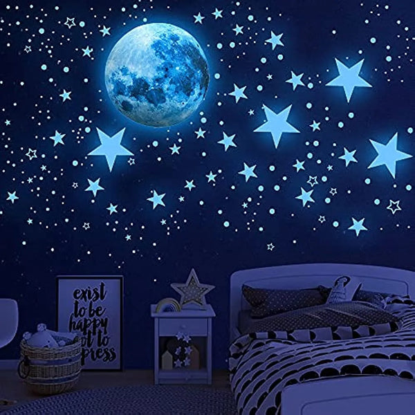 Estrellas Que Brillan En La Oscuridad Para El Techo Decoración Mágica Nocturna