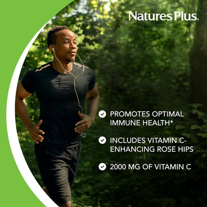 Vitamina C 2000 Mg Con Escaramujos Antioxidante Refuerzo Inmunologico NaturesPlus