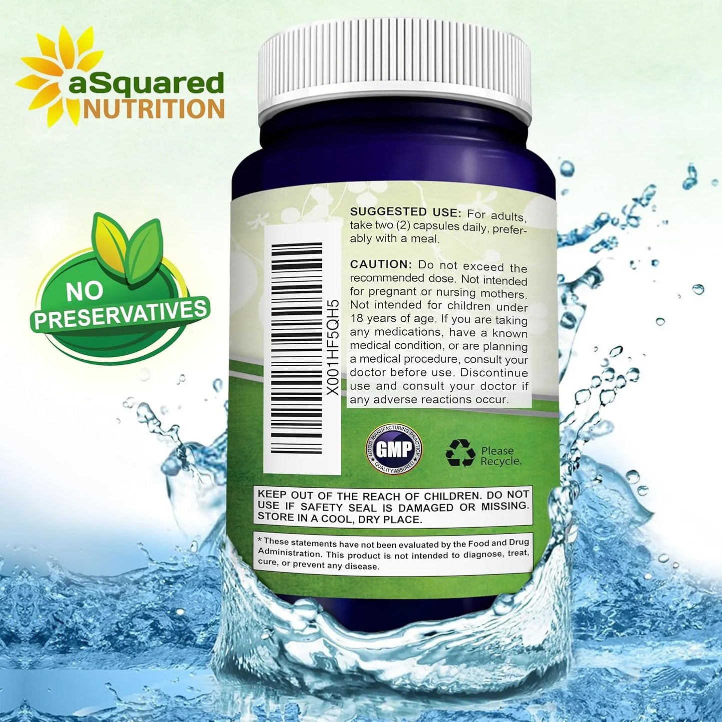 Glutatión 500 Mg Antioxidante Salud Hígado Piel 200 Cápsulas Vegano