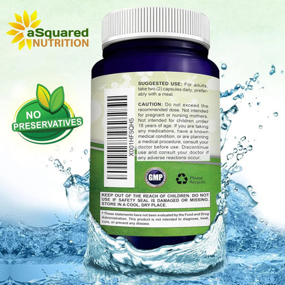 Glutatión 500 Mg Antioxidante Salud Hígado Piel 200 Cápsulas Vegano