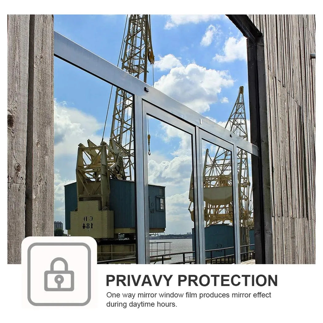 Vinilo Para Ventana Filmgoo Tratamiento Espejo Control Calor UV Privacidad