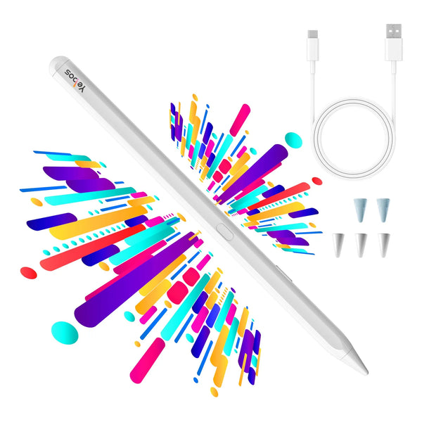 Lápiz Óptico Compatible iPad 10 11 Generación 2018 2025 Batería Larga Duración Carga Rápida USB C