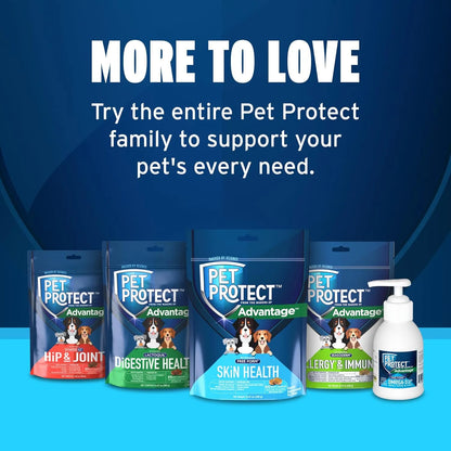 Pet Protect 60 Capsulas Piel Saludable Mascotas Omega 3 Fitoceramidas