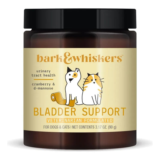 Soporte Urinario Con Arándano Y D-manosa Para Perros Bark Whiskers 90g