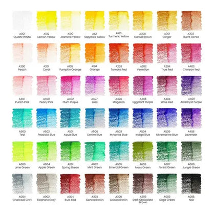 Set 48 Lápices Acuarelables Dibujo Acuarela Premium Arteza Colores Brillantes Efecto Acuarela