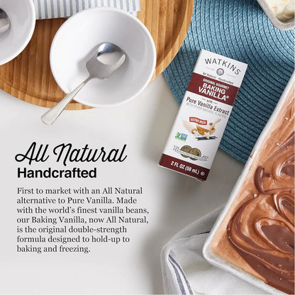 Vainilla Natural Para Hornear Watkins Hecha A Mano 118ml Sabores Naturales Sin Gluten