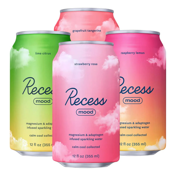 Mood Bebida Calmante Con Magnesio 12 Unidades Sabores Variados